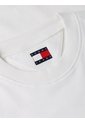 Saco Marfil Cuello Redondo Con Logo En El Pecho Tommy Jeans de Tommy Hilfiger