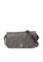 Bolso Negro Cruzado Con Estampado De Monograma Tommy Hilfiger de Tommy Hilfiger