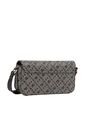 Bolso Negro Cruzado Con Estampado De Monograma Tommy Hilfiger de Tommy Hilfiger