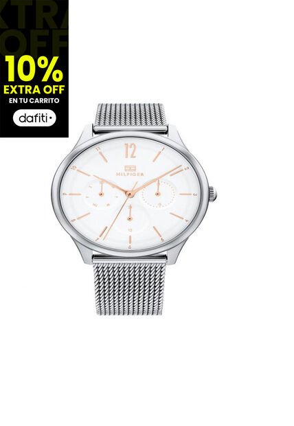 Reloj Para Mujer Tommy Hilfiger Layla 1782456 Plateado