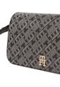 Bolso Negro Cruzado Con Estampado De Monograma Tommy Hilfiger de Tommy Hilfiger
