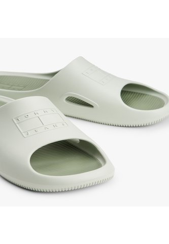 Sandalias Gris Con Logo En Relieve Tommy Hilfiger Tommy Hilfiger