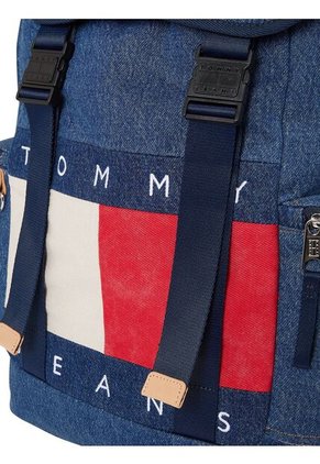 Morral Azul De Tejido Denim Tommy Hilfiger