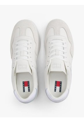 Tenis Blanco The Greenwich De Cuero Tommy Hilfiger