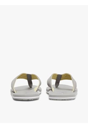 Sandalias Gris De Tela Trenzada Con Logo Tommy Hilfiger