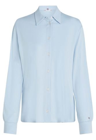 Camisa Celeste Clásica Manga Larga Tommy Hilfiger Tommy Hilfiger