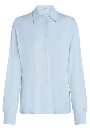 Camisa Celeste Clásica Manga Larga Tommy Hilfiger