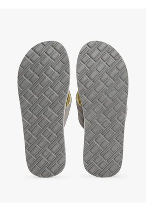 Sandalias Gris De Tela Trenzada Con Logo Tommy Hilfiger