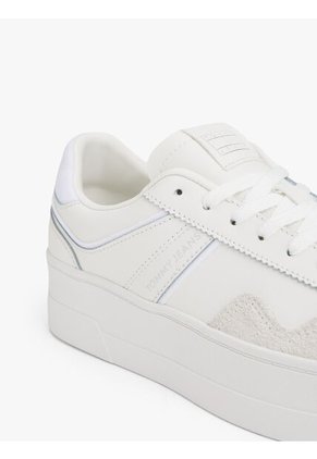 Tenis Blanco The Greenwich De Cuero Tommy Hilfiger