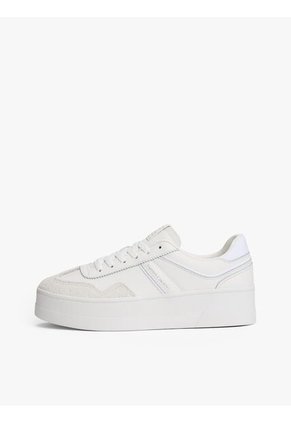 Tenis Blanco The Greenwich De Cuero Tommy Hilfiger