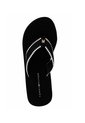 Sandalias Negro De Cuña Con Monograma TH Tommy Hilfiger de Tommy Hilfiger