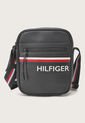 Bolso Manos Libres Negro-Blanco-Rojo Tommy Hilfiger de Tommy Hilfiger