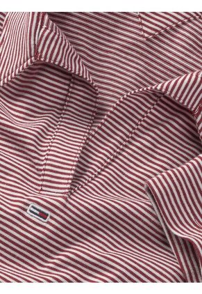 Vestido Vino Tipo Polo De Rayas Tommy Jeans