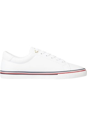 Tenis Con Logo De Monograma Th Mujer Blanco Tommy Hilfiger
