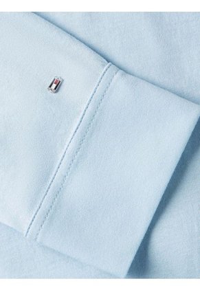 Camisa Celeste Clásica Manga Larga Tommy Hilfiger