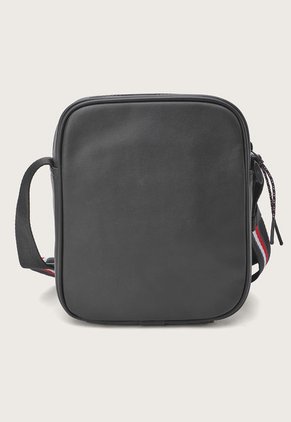 Bolso Manos Libres Negro-Blanco-Rojo Tommy Hilfiger