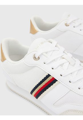 Tenis Blanco Essential De Tejido Trenzado Tommy Hilfiger