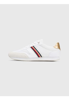 Tenis Blanco Essential De Tejido Trenzado Tommy Hilfiger