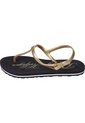 Sandalias Dorado Signature Con Logo Tommy Hilfiger de Tommy Hilfiger