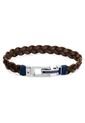 Pulsera Tommy Hilfiger De Piel Marr\u00f3n de Tommy Hilfiger