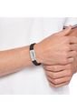 Pulsera Tommy Hilfiger De Piel Negro de Tommy Hilfiger