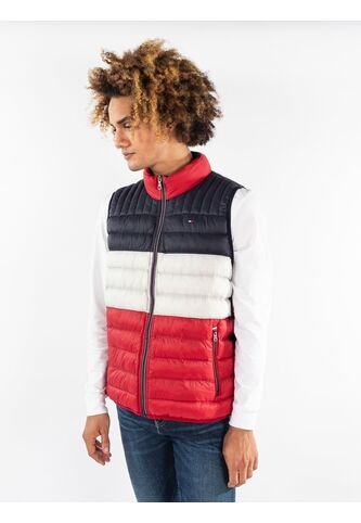 Chaleco Rojo Quilted Triblock Tommy Hilfiger Tommy Hilfiger