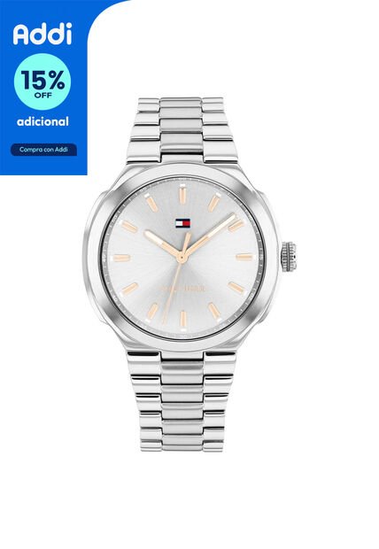 Reloj Tommy Hilfiger Modelo 1782817 Plateado Mujer