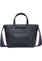 Bolso Azul Tote Con Correa Cruzada Tejida Tommy Hilfiger de Tommy Hilfiger