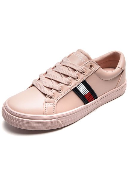 Zapatos Tommy Tenis Tommy Hilfiger Rosa Tenis Rosa Tommy Hilfiger