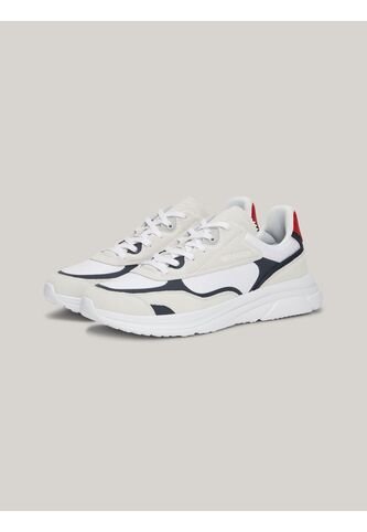 Tenis Blanco De Running De Ante Color Block Tommy Hilfiger Tommy Hilfiger
