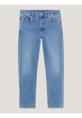 Jeans Azul Modern De Pierna Recta Para Niño Tommy Hilfiger Tommy Hilfiger
