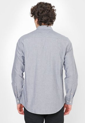 Camisa Azul Tommy Hilfiger