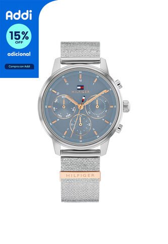 Reloj Tommy Hilfiger Modelo 1782807 Plateado Mujer Tommy Hilfiger