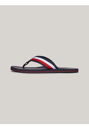 Sandalias Azul Marino Con Cinta Distintiva En Tiras Tommy Hilfiger