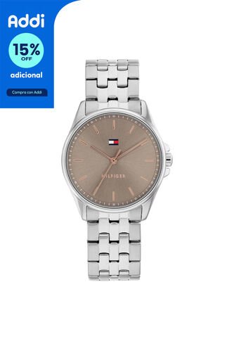 Reloj Tommy Hilfiger Modelo 1782801 Plateado Mujer Tommy Hilfiger