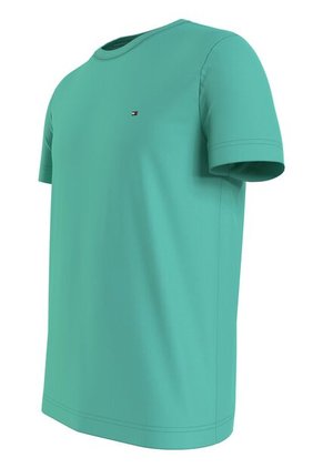 Camiseta Verde Essential Con Logo Tommy Hilfiger