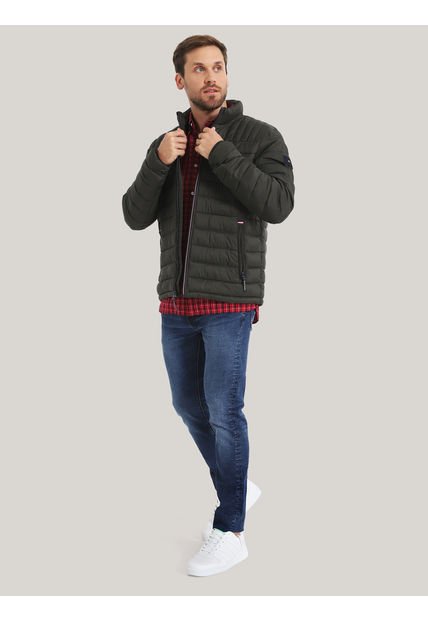 Chaqueta Verde Acolchada Tommy Hilfiger