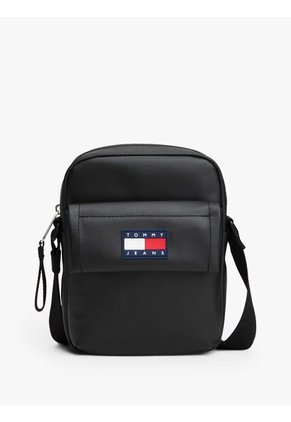 Bolso Negro Mini Reporter Tommy Hilfiger