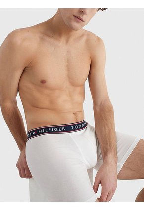3 Pack Boxer Brief Blanco Detalles Para Hombre Tommy Hilfiger