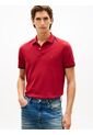 Polo Rojo De Piqué Con Corte Regular Tommy Hilfiger de Tommy Hilfiger