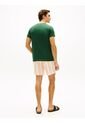 Camiseta Verde De Cuello Redondo Y Corte Extra Slim Tommy Hilfiger de Tommy Hilfiger