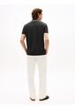 Polo Negro De Piqué Con Corte Regular Tommy Hilfiger de Tommy Hilfiger