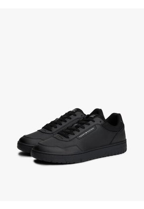 Tenis Negro De Baloncesto Con Suela De Tacos Tommy Hilfiger