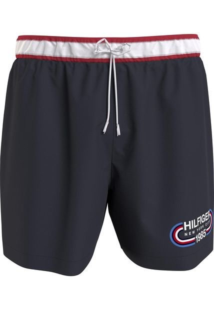 Pantaloneta De Baño Con Cordón Ajustable Tommy Hilfiger