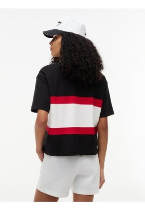 Polo Negro Holgado TH X Cadillac Formula 1® Team Tommy Hilfiger