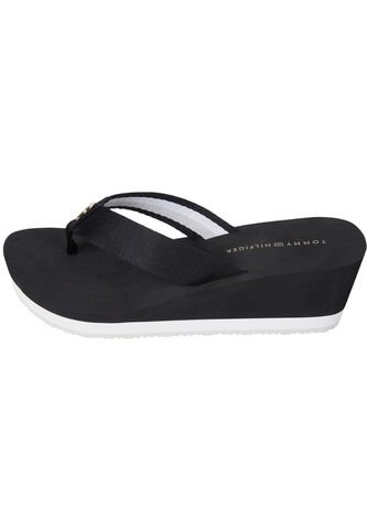 Sandalias Negro Con Logo Para Playa Tommy Hilfiger Tommy Hilfiger