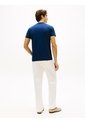 Camiseta Azul De Tejido Interlock Con Corte Slim Tommy Hilfiger de Tommy Hilfiger