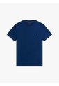 Camiseta Azul De Tejido Interlock Con Corte Slim Tommy Hilfiger de Tommy Hilfiger