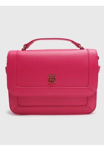 Bolso Rosa Cruzado Con Solapa Tommy Hilfiger Tommy Hilfiger