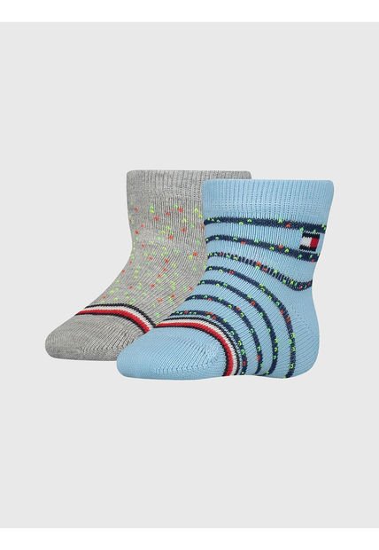 Th De Niño Baby Sock 2P Neppy Stripe Tommy Hilfiger